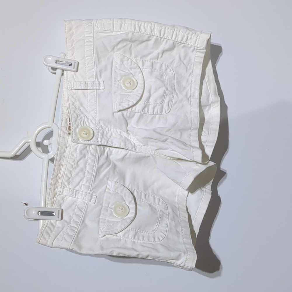 White short shorts